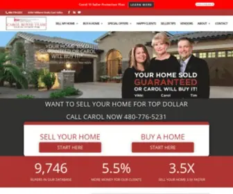 Carolroyseteam.com(Tempe Real Estate) Screenshot