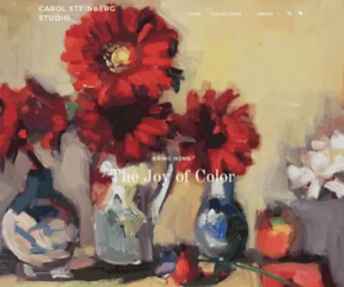 Carolsteinberg.com(Carol Steinberg Studio) Screenshot