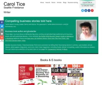 Caroltice.com(Carol Tice) Screenshot