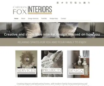 Carolynfoxinteriors.com(Carolyn Fox Interiors) Screenshot