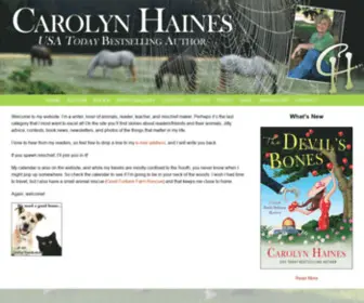 Carolynhaines.com(Carolyn Haines) Screenshot