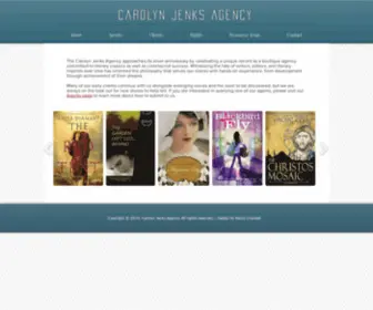 Carolynjenksagency.com(The Carolyn Jenks Agency) Screenshot