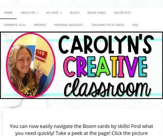 Carolynscreativeclassroom.com(A hands) Screenshot