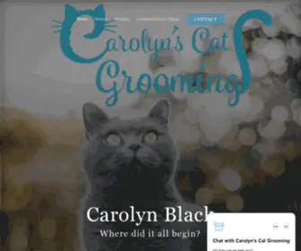 Carolynsmobilecatgrooming.com(Carolyn's Mobile Cat Grooming) Screenshot