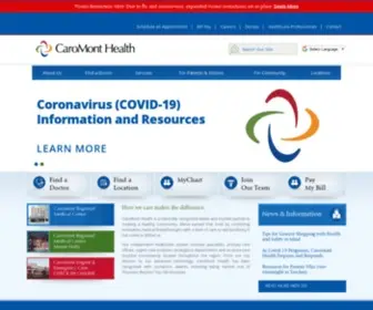 Caromonthealth.org(CaroMont Health) Screenshot