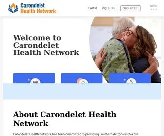 Carondelet.org(See why Carondelet Health Network) Screenshot