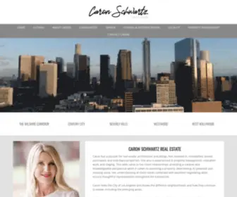 Caronschwartz.com(The Wilshire Corridor) Screenshot