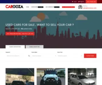 Carooza.com(Used cars for sale) Screenshot