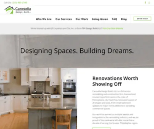 Caroselladesignbuild.com(Carosella Design Build) Screenshot