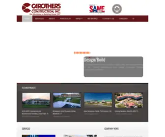 Carothersconstruction.com(Carothers Construction Inc) Screenshot