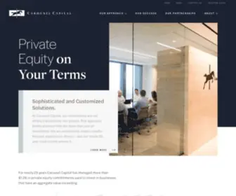 Carouselcapital.com(Carousel Capital) Screenshot