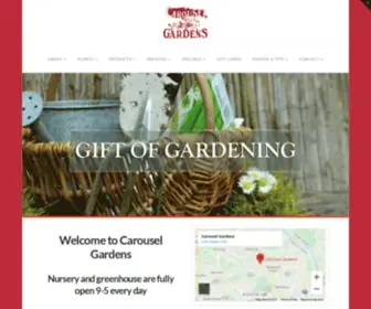 Carouselgardensnursery.com(Marrazzo Garden Center) Screenshot