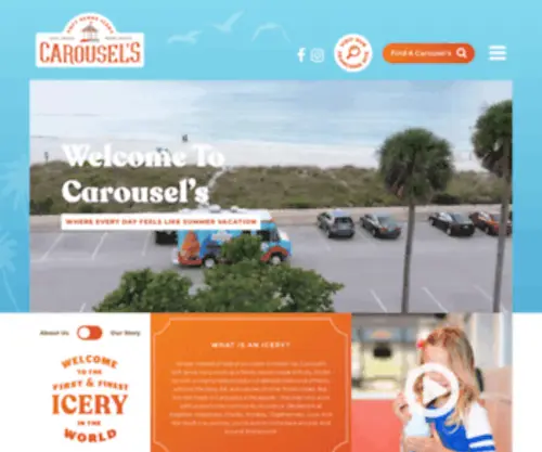 Carousels.com(Carousel's Icery) Screenshot