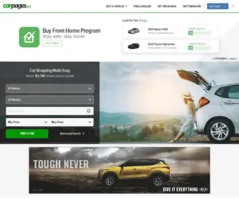 Carpages.ca(New & Used Cars) Screenshot