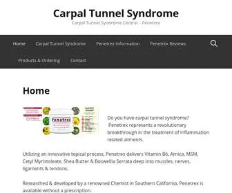 Carpal-Tunnel-SYNdrome.net(Carpal Tunnel Syndrome) Screenshot