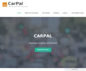 Carpal.me(CarPal is transforming the way local goods move around in cities and) Screenshot