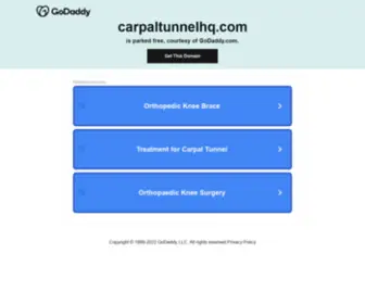 Carpaltunnelhq.com(carpaltunnelhq) Screenshot