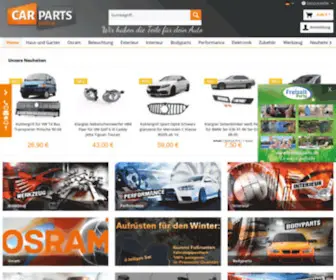 Carparts-Online.de(Wir haben die Teile für dein Auto) Screenshot