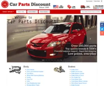 Carpartsdiscount.com(Online Auto Parts) Screenshot