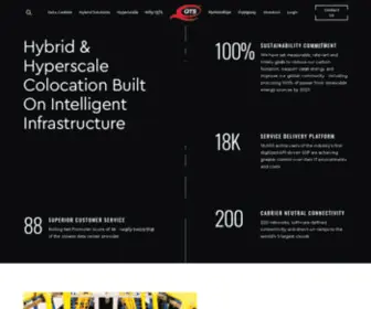 Carpathia.com(QTS Data Centers) Screenshot