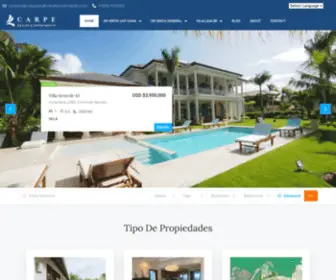 Carpe-Realty.com(Carpe Realty & Investments) Screenshot