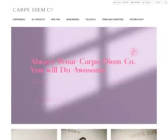 Carpediemco.me(Carpe Diem Co) Screenshot