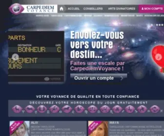 Carpediemvoyance.com(Voyance par T) Screenshot