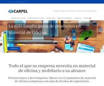 Carpelbcn.com(Mobiliario de Oficina) Screenshot