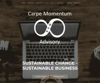 Carpemomentum.eu(Sustainable Change) Screenshot