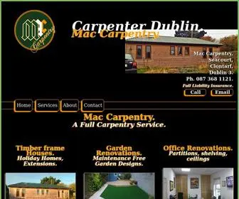 Carpenter-Dublin.com(Carpenter Dublin Area) Screenshot