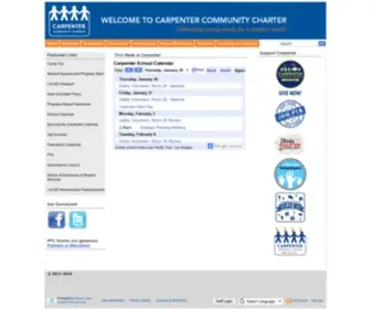 Carpentercharter.org(Carpenter Community Charter) Screenshot