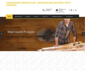 Carpenternearme.in(Carpenter Contractor) Screenshot