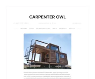 Carpenterowl.com(Carpenter owl) Screenshot