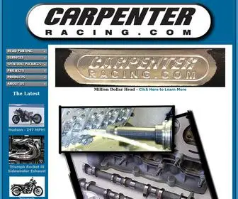 Carpenterracing.com(Carpenter Racing) Screenshot