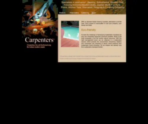 Carpenters.co.za(WOODEN DECKS) Screenshot