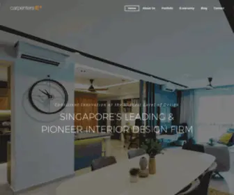Carpenters.com.sg(Top Interior Design Firm & Company Singapore) Screenshot