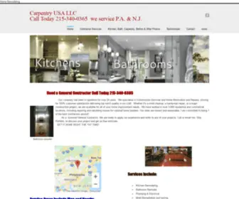 Carpentryusallc.com(Carpentry USA LLC   Call Today we service P.A) Screenshot