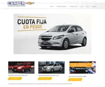 Carper.com.uy(Tu chevrolet marca Carper) Screenshot