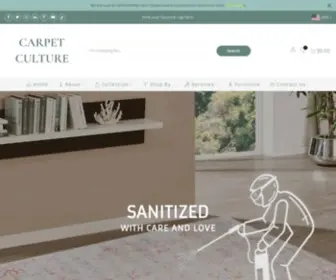 Carpet-Culture.com(Rug Store) Screenshot