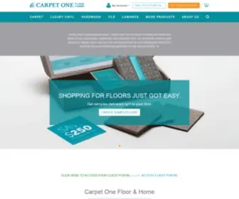 Carpet1Farmington.com(Shop Carpet & Flooring at Carpet One Floor & Home) Screenshot