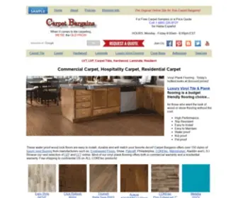 Carpetbargains.com(Carpet Bargains) Screenshot