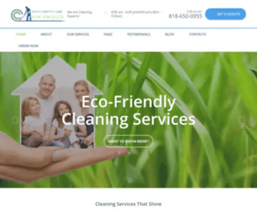 Carpetcleaners-Losangeles.com(Los Angeles) Screenshot