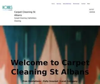 Carpetcleanerstalbans.co.uk(Professional Carpet Cleaning Company in St Albans) Screenshot