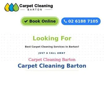 Carpetcleaningbarton.com.au(Carpet Cleaning Barton) Screenshot