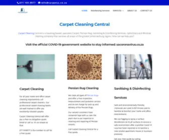 Carpetcleaningcentral.co.za(Carpet Cleaning Central) Screenshot