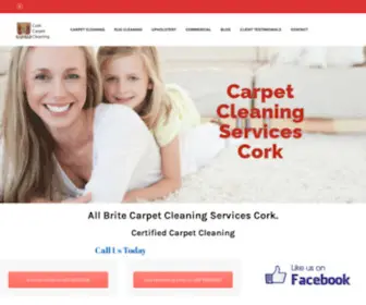 Carpetcleaningcork.ie(Carpet Cleaning Services Cork) Screenshot
