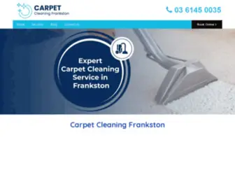 Carpetcleaningfrankston.net.au(Carpet Cleaning Frankston) Screenshot