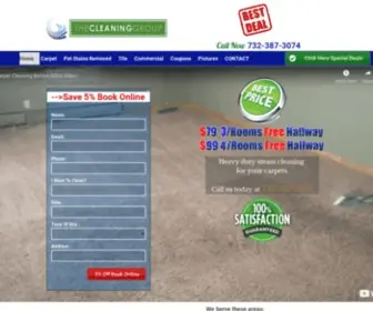 Carpetcleaninggroupnj.com(Carpet Cleaning New Jersey) Screenshot