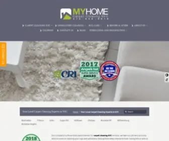 Carpetcleaningnyc.com(My Home Carpet Cleaning NYC) Screenshot