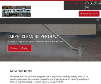 Carpetcleaningperthwa.com.au(Carpet Cleaning Perth) Screenshot